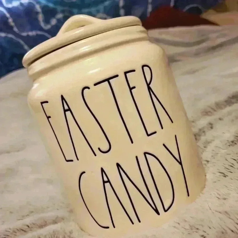 Rae Dunn Small Easter Candy Canister
